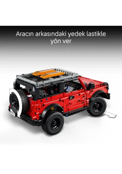 Lego Technic Ford Bronco Suv 42213 Lisanslı Ürün - Resim 3