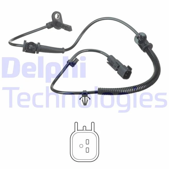 DELPHI SS20594 ARKA ABS DEVİR SENSÖRÜ OPEL INSIGNIA A 08>17 <B1999999 1238438-13317205-12841558-1235324 ürün görseli 1