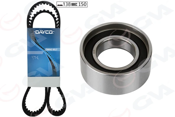 GVA 59T2310D EKSANTRİK GERGİ KİTİ SLX-TMPR 1.6- TİPO-UNO-PALIO 1.4 DAYCO KAYIŞ 160A1000-55170695-71754849 ürün görseli 1