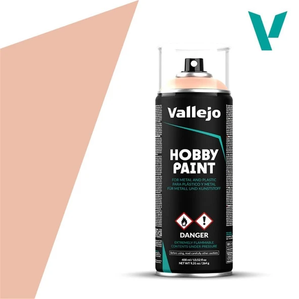 Vallejo 28024 400 ml. Pale Flesh, Sprey Model Boyası ürün görseli 1