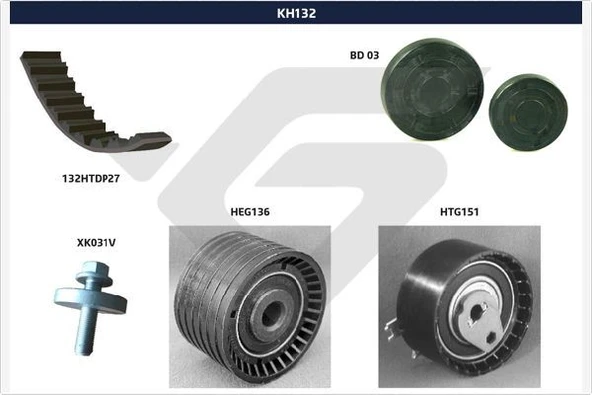 HUTCHINSON KH132C EKSANTRİK GERGİ KİTİ CLIO II 01> CLIO III 04>MEGANE I 96> MEGANE II 02> MEGANE III 09> LAGUNA I 96> LAGUNA II 01> SCENIC I 96> SCENIC II 02> 1.4-1.6- 16V K4M-K4J 7701477014-130C17529 ürün görseli 1