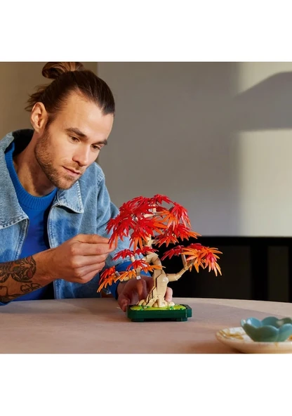 Lego Botanicals Japon Kırmızı Akçaağaç Bonsai Ağacı 10348 Lisanslı Ürün - Resim 4