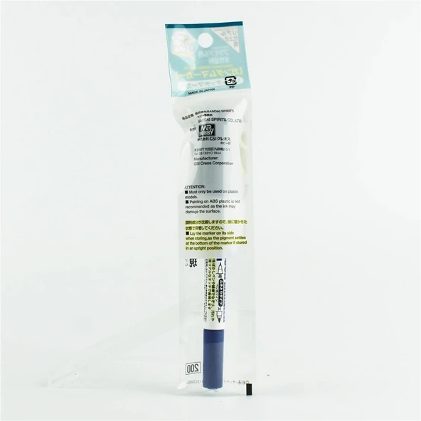 Mr.Hobby GM-403 Real Touch Blue 1, İnce ve Kalın uclu Gölgelendirme Marker Kalemi - Resim 4