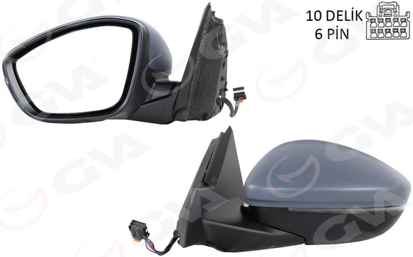 GVA 1090117 DIŞ DİKİZ AYNASI SOL MOKKA CROSS 21> ELEKTRİKLİ ISITMALI 983747259V-9835023180-1637858980 ürün görseli 1
