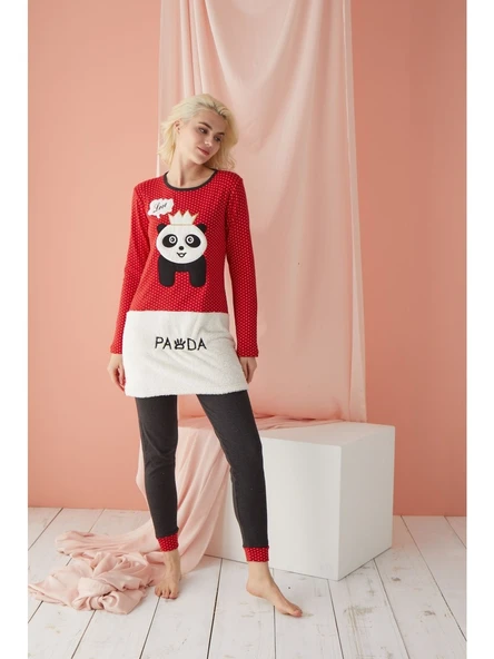 Polkan 5180 Interlok Polarlı Kadın Pijama Takımı ürün görseli