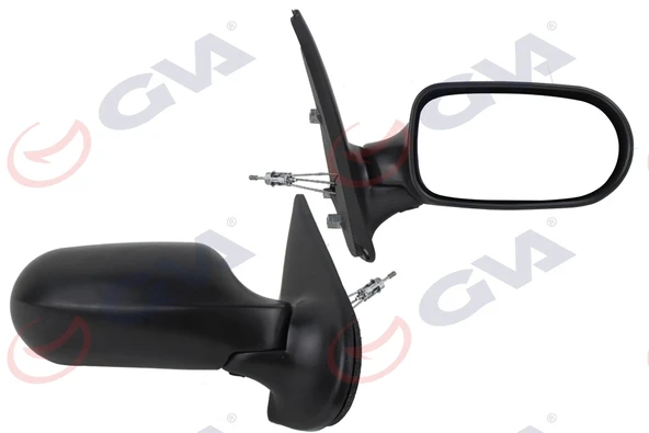 GVA 1021118 DIŞ DİKİZ AYNASI SAĞ PALIO 03>ALBEA 05> MEKANİK ALÜMİNYUM AYAKLI KONVEKS 735327432-735421073 ürün görseli 1