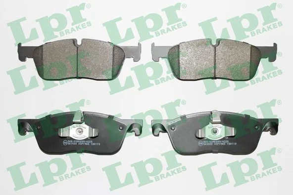 LPR 05P1965 FREN BALATASI ON DISCOVERY SPORT L550 14> R.R EVOQUE 11>19 JAGUAR E-PACE X540 17> LR061373-LR072681-C2C41984 ürün görseli 1