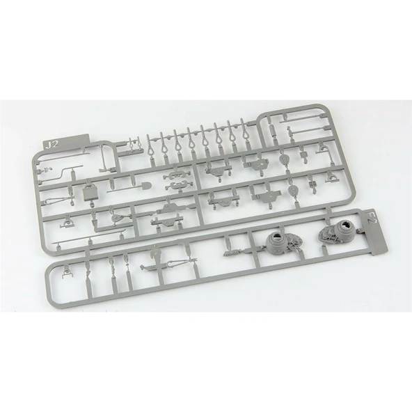 Takom 2176 1/35 Ölçek, Pzkpfwg.V Panther A Orta Sınıf, Geç Dönem Tankı( 2 in 1 [Sd.Kfz.171/268]), Plastik Model Kiti - Resim 2