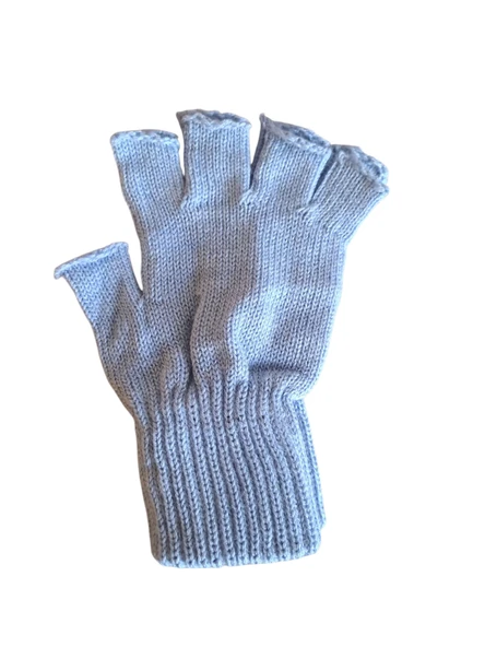 Tiriko Kadın Kesik Eldiven Açık Mavi - Resim 2