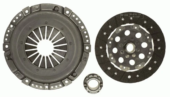 SACHS 3000317001 DEBRIYAJ SETI RULMANLI MERCEDES W201 W202 W124 W461 W463 A0042506504-A0102509603-A1242500101 ürün görseli 1