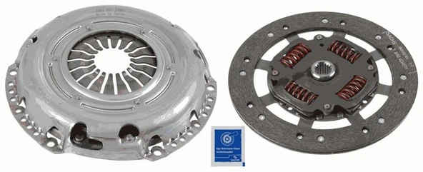 SACHS 3000950016 DEBRIYAJ SETI FIESTA V 01 >08 FUSION 01 >12 1.6 ZETEC S 16V EFI 100PS RULMANSIZ 2S617540AD-1213842-1387436-1732732 ürün görseli 1