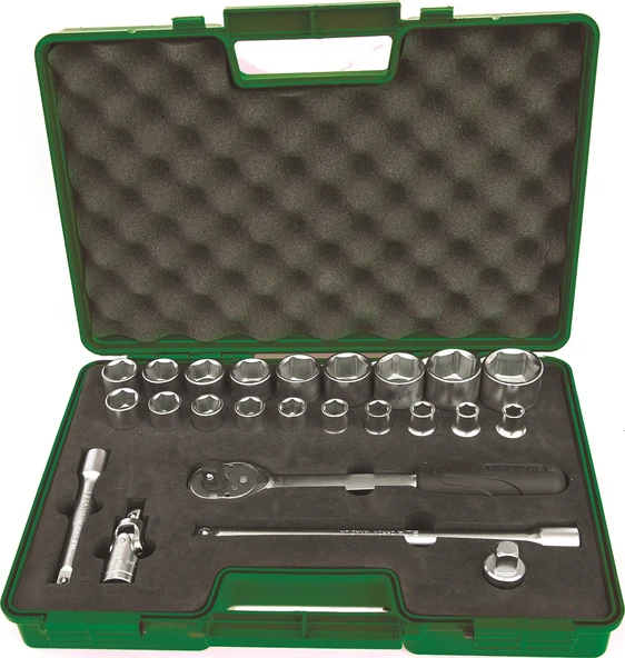 Elta 1/2 Altı Köşe Lokma Anahtar Takımı (24 Parça) - 1