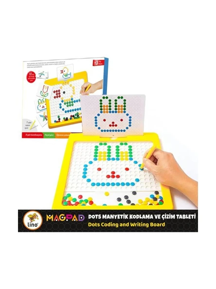 Lino Magpad Dots Manyetik Kodlama Ve Çizim Tableti MP-102 - Resim 2