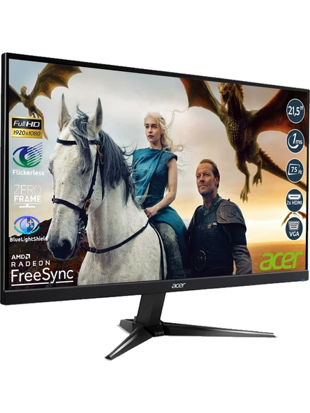 Acer QG221Q UM.WQ1EE.001 21.5" 1 ms Full HD FreeSync Oyuncu Monitörü - 2