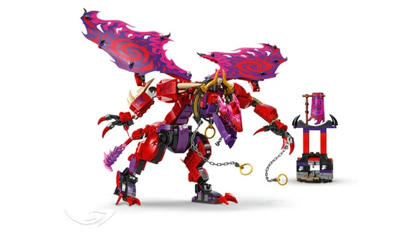 LEGO NINJAGO® Thunderfang Kaos Ejderhası 71832 - Resim 4