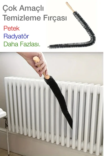 NACTUMU Kalorifer Peteği Temizleme Fırçası, Ergonomik ve Pratik Kullanım İçin ürün görseli