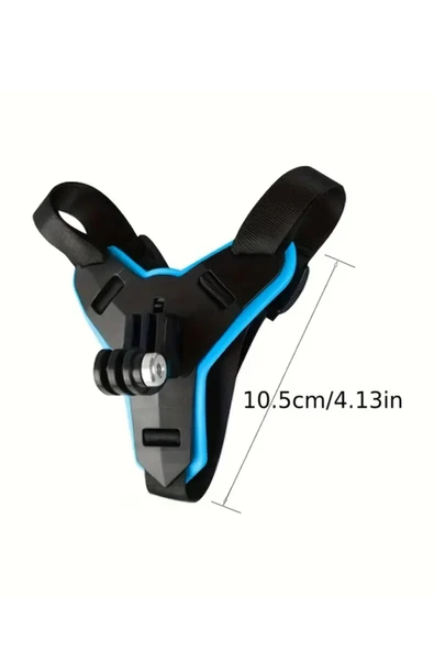 NACTUMU Motorsiklet Kaskına Takılabilen Telefon ve Aksiyon Kamerası Tutucu Aparat - 3