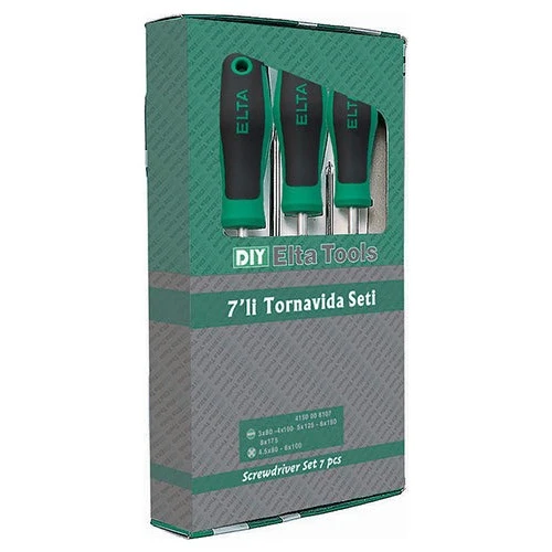 Elta Opak Seri Tornavida Seti (7 Parça) ürün görseli