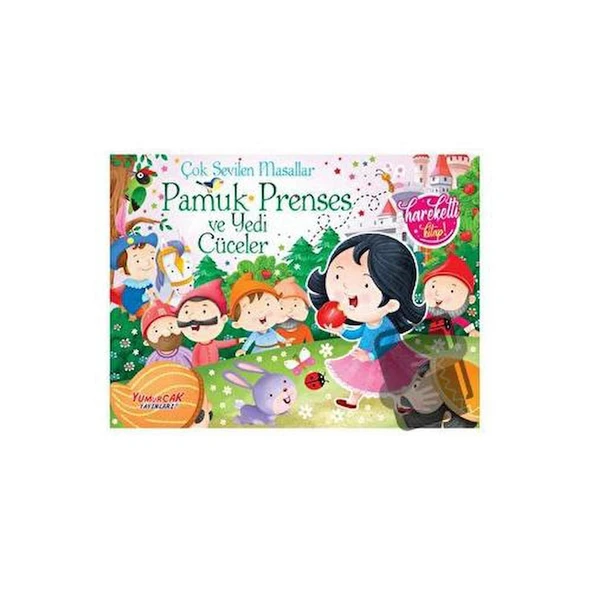 Çok Sevilen Masallar - Pamuk Prenses ve Yedi Cüceler (Hareketli Kitap) ürün görseli