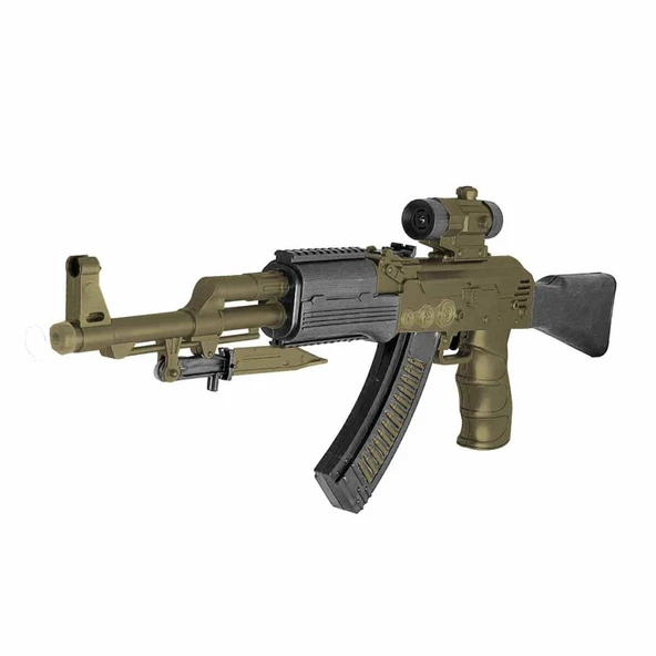 Pilli Işıklı Oyuncak Tüfek - Oyuncak Işıklı Silah SB 2026 ürün görseli 1