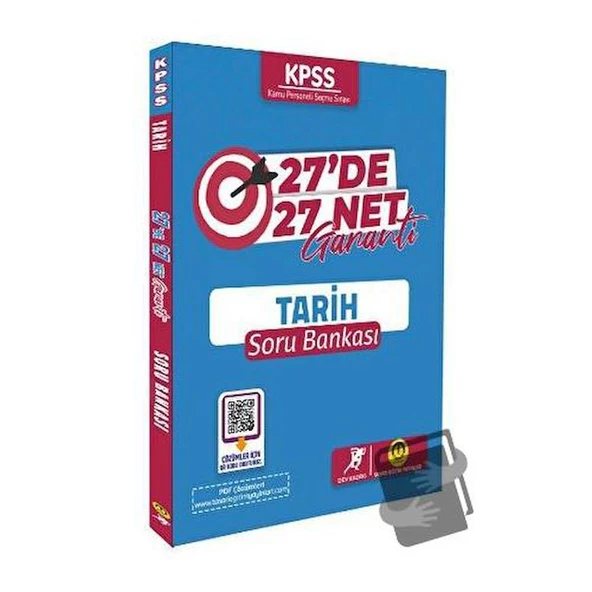 2024 KPSS Tarih 27 De 27 Net Soru Bankası ürün görseli