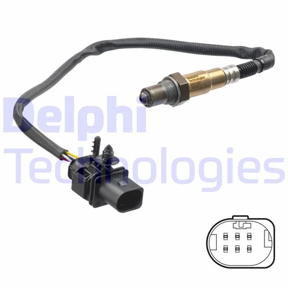 DELPHI ES21247-12B1 OKSIJEN SENSÖRÜ FIAT EGEA-PUNTO-GRANDE PUNTO-DOBLO-500L-500X-BRAVO ALFA ROMEO GIULIETTA 1.6 MTJD Euro6 55261905-55275928-53302940 ürün görseli