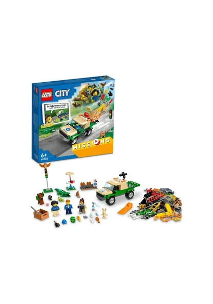 Lego City Vahşi Hayvan Kurtarma Görevleri 60353 Lisanslı Ürün - Resim 6