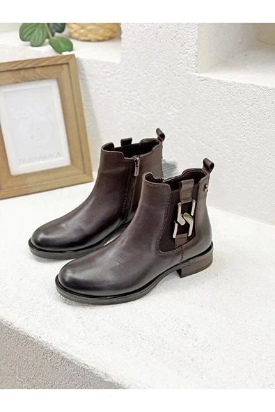 VENÜS 2553203K TOPUKLU KLASİK KADIN BOT - Resim 6