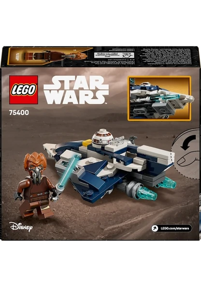 Lego Star Wars Koon'un Jedi Starfighter™ Mikro Savaşçısı 75400 - Resim 7