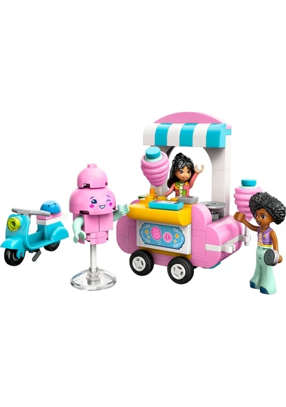 Lego Friends Pamuk Şeker Standı ve Scooter 42643 Lisanslı Ürün - Resim 6