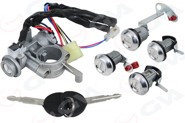 GVA 8191000 KONTAK KİLİT SETİ HYUNDAI H100 MİNİBÜS 94-> 81901-43011 ürün görseli 1