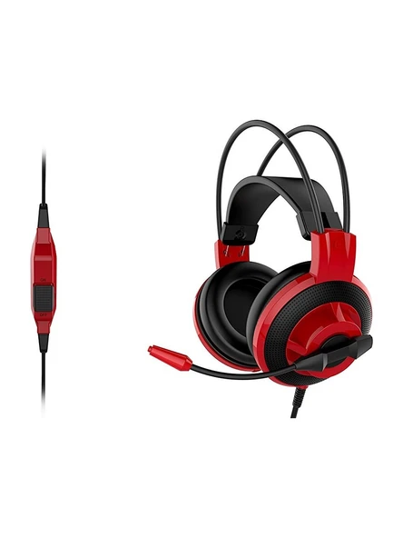 MSI DS501 Kablolu Kulak Üstü Oyuncu Kulaklığı - 4