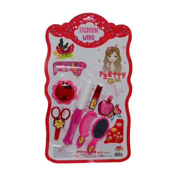 Moda Rüzgarı Makyaj ve Kuaför Seti ürün görseli 1