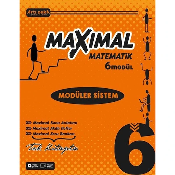 *Kampanya* Artızeka 6.Sınıf Maxımal Matematik Modüler Sistem ürün görseli