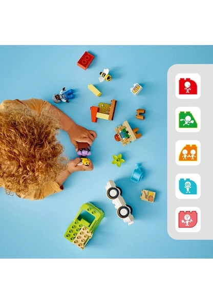 Lego Duplo Arıların ve Arı Kovanlarının Bakımı 10419 Lisanslı Ürün - Resim 3