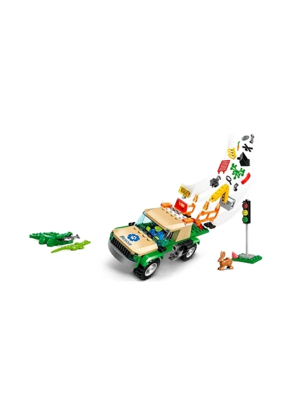 Lego City Vahşi Hayvan Kurtarma Görevleri 60353 Lisanslı Ürün - Resim 4