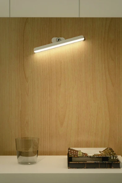 NACTUMU 27 cm LED Makyaj Aynası Işığı, USB ile Şarj Edilebilen Dokunmatik Aydınlatma - Resim 4