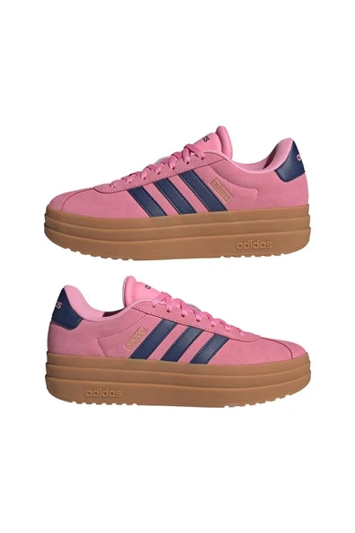 adidas Kadın  Pembe  Yürüyüş Ayakkabısı VL COURT BOLD JI1789 - Resim 10
