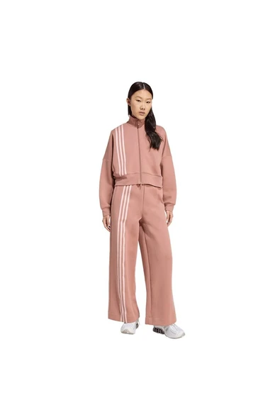 adidas Kadın  Pembe  Ceket 3 STRIPES ZIPUP JW3609 - Resim 4