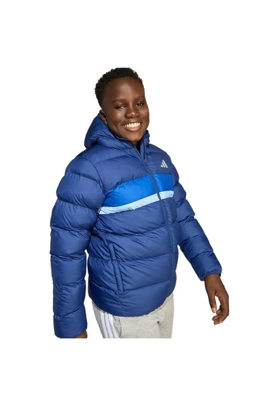 adidas Çocuk  Mavi  Mont J SD JKT JL7431 - Resim 5
