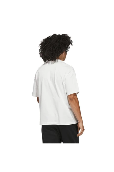 adidas Erkek  Beyaz  T-shirt ANTED GFX TEE 2 JM2679 - Resim 4