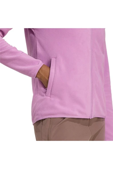 adidas Kadın  Mor  Ceket W MT ESS FZ FL JM3113 - Resim 7