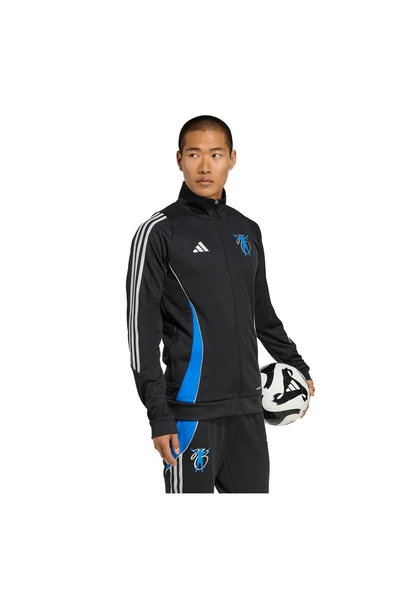 adidas  Erkek  Siyah  Ceket JB TR JKT JX6299 - Resim 4