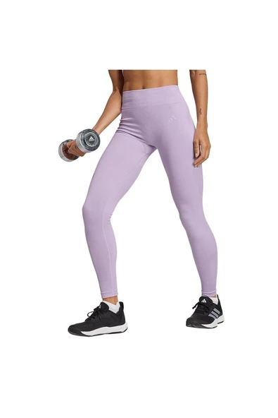 adidas  Kadın Mor  Atlet WE KNIT 1/1 L JY3509 - Resim 2