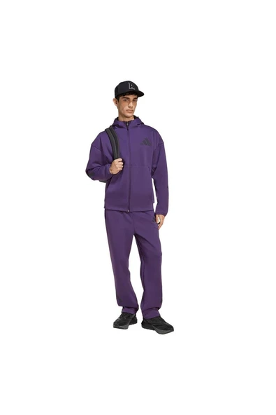 adidas Erkek  Mor  Ceket M Z.N.E. FZ KB7124 - 5