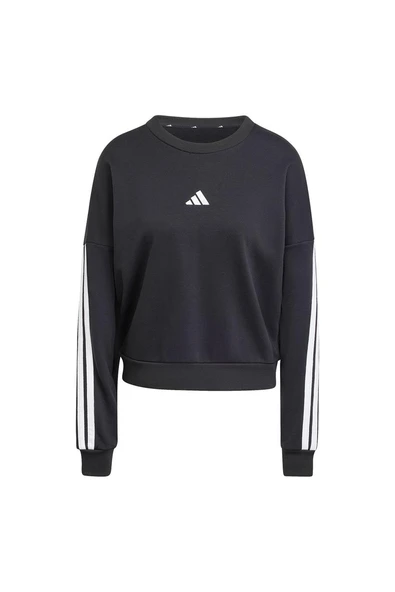 adidas  Kadın  Siyah  Sweatshirt W 3S FT SWT JE0016 ürün görseli 1
