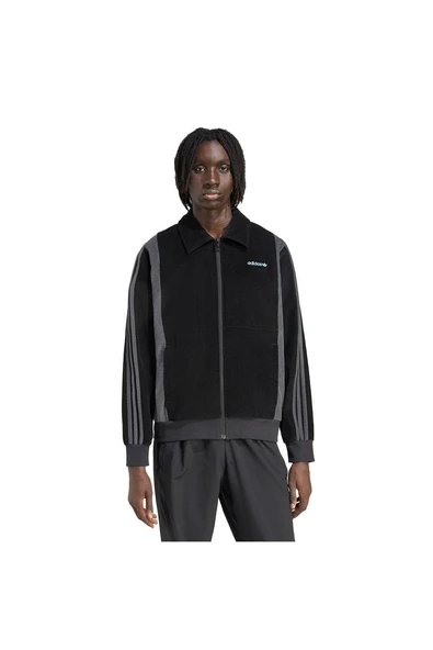 adidas Erkek  Siyah  Ceket PRO TRACK TOP JX3085 - Resim 2