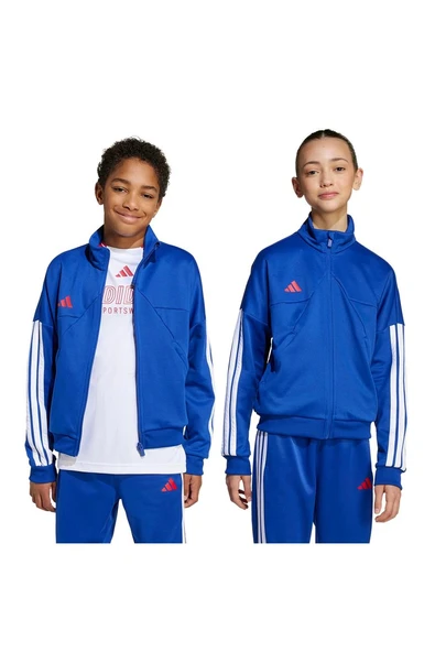 adidas Çocuk  Mavi  Ceket J HOT TTOP JW5085 - Resim 8