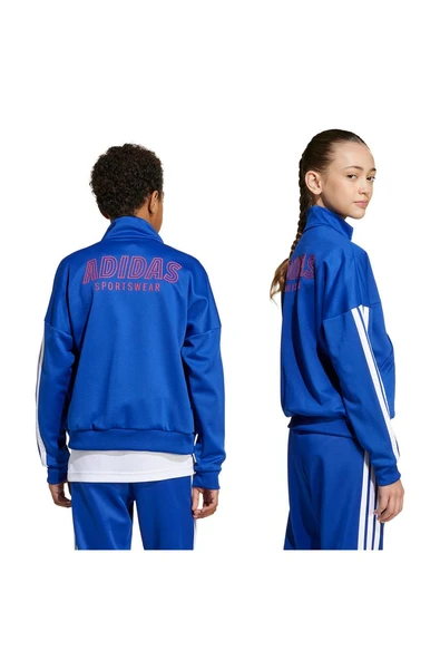 adidas Çocuk  Mavi  Ceket J HOT TTOP JW5085 - Resim 7