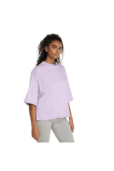 adidas Kadın Mor T-shirt W ALL SZN SL T JW5069 - 4